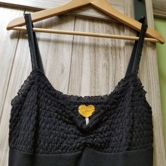 Free People Vintage Y2K Rare Knit Slip Dress - Picture 8 of 14